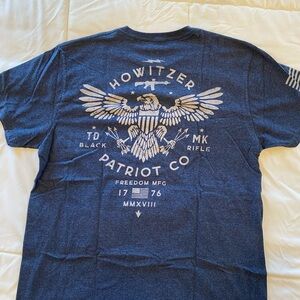 Howitzer Men's Navy Graphic Tee